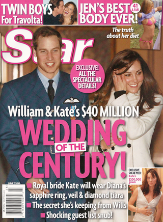 Illustration for article titled This Week In Tabloids: 50 Cent's Dramatic Weight Loss & Royal Wedding FanFic